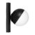 Globen Lighting Contur Wall Lamp Ø15 Cm Black-white