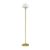 Herstal Vienda Floor Lamp Bronze-opal Glass