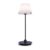 Herstal Gil Il Grande Table Lamp Black-opal Glass