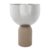 Aytm Torus Flower Pot Ø17 Cm Silver-taupe