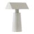 &tradition Caret Mf1 Portable Table Lamp Silk Grey