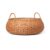 Ferm Living Braided Basket – Low Natural