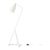 Gubi Gräshoppa Floor Lamp Glossy Alabaster White