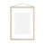 Moebe Moebe Ash Frame A4 23.2×31.7 Cm Transparent. Wood. Black