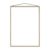 Moebe Moebe Oak Frame 50×70 Cm Transparent. Wood. Black