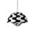 &tradition Flowerpot Pendant Big Vp2 Black-white Pattern