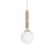 Globen Lighting Torrano Pendant Lamp 15 Cm Travertine