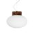 Globen Lighting Mammut Pendant Lamp Ø30 Cm Brown