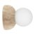 Globen Lighting Torrano Wall Lamp/ceiling Lamp 13 Cm Travertine