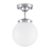 Globen Lighting Alley Ceiling Lamp Ip44 Chrome