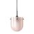 Gubi Seine Pendant Lamp Ø17.2 Cm Brass-coral