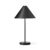 New Works Brolly Portable Table Lamp Steel Black