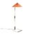 Hay Matin Floor Floor Lamp 129 Cm Peach