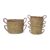 Ferm Living – Verso Baskets Set of 2 Brick