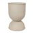 Ferm Living – Hourglass Pot Medium Cashmere