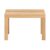 Moebe Moebe Peg Stool Small 35×27.5×22 Cm Oak