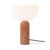 New Works Kizu Table Lamp Small Breccia Pernice