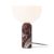 New Works Kizu Table Lamp Small Rosso Levanto