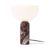 New Works Kizu Table Lamp Small Rosso Levanto