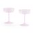 Hay Tint Coupe Glasses 20 Cl 2-pack Pink