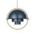 Gubi Multi-lite Ceiling Lamp Midnight Blue-brass