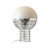 Verpan Wire Table Lamp Ø30 Cm Chrome-white