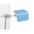 Hay Apex Clip Lamp Pastel Blue