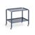 Hay Arcs Trolley Low Serving Trolley Steel Blue