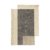 Ferm Living Counter Wool Rug Charcoal-off-white, 140×200 Cm