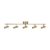 Globen Lighting Hubble 5 Long Ceiling Light Brushed Brass