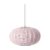 Made By Hand Knit-wit 57 Oval Pendant Light Pink