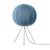 Made By Hand Knit-wit 60 Round Medium Floor Lamp Blue Stone