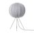 Made By Hand Knit-wit 60 Round Medium Floor Lamp Silver