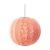 Made By Hand Knit-wit 60 Round Pendant Coral