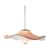 Made By Hand Flying Pendant Ø78 Cm Light Terracotta