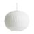 Hay Nelson Bubble Angled Sphere Pendant M Off White