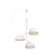 Design For The People – Tullio 3 Pendant White