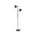 Halo Design – D.C Floor Lamp 2L Ø18 Black/Oak