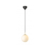 Halo Design – Twist Ball Pendant  Ø15 Opal/Brass