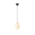 Halo Design – Twist Egg Pendant Ø15 Opal/Antique Brass