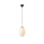 Halo Design – Twist Egg Pendant Ø25 Antique Brass