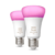 Philips Hue –  White/Color 9W Bluetooth E27 Bulb 2 pcs.