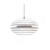 Belid – Ellipse Pendant Ø400 Matt White/Chrome