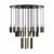 Audo Copenhagen Tubulaire Chandelier 38 Anodized Bronzed