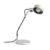 Hay Cupola Desk Table Lamp 40,8 Cm Clear Anodised