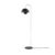 &tradition Flowerpot Vp12 Floor Lamp Matt Black