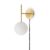 Audo Copenhagen Tr Bulb Suspended Wall Lamp Brushed Brass