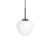 Konsthantverk Dk 1-low Pendant Black/opal