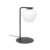 Konsthantverk Dk Table Lamp Black/opal