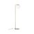 Konsthantverk Dk Floor Lamp Raw Brass/matte White